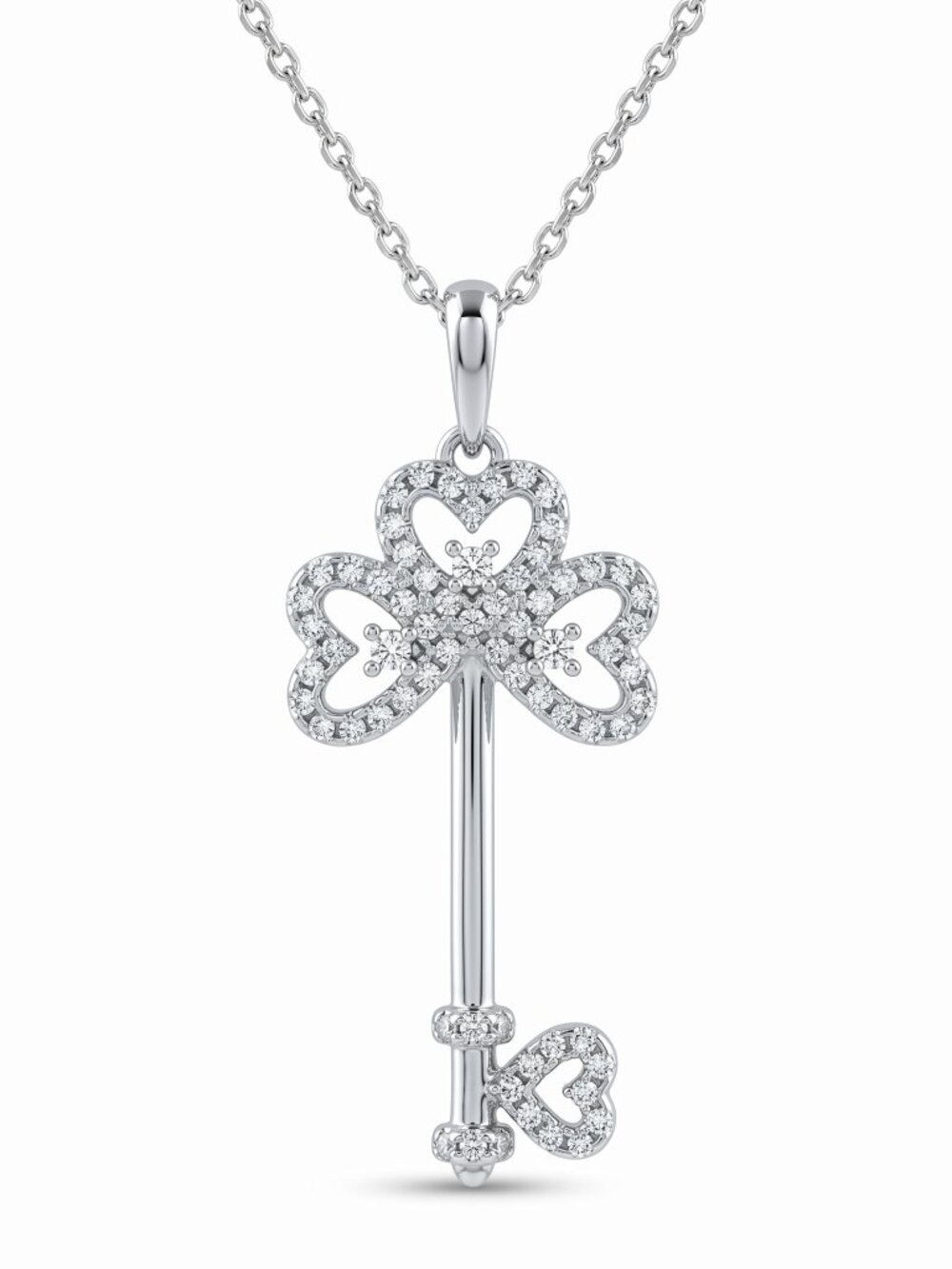 Heart Key Necklace, Charmed Aroma